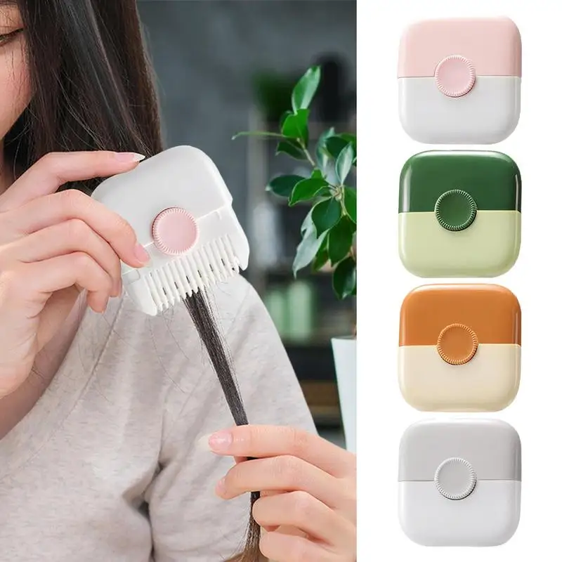 

2 In 1 Hair Cutting Trimmer Hair Split End Trimmer Barber Comb Bangs Hair Cutter Mini Makeup Tools For Thinning Hairs Hair Care