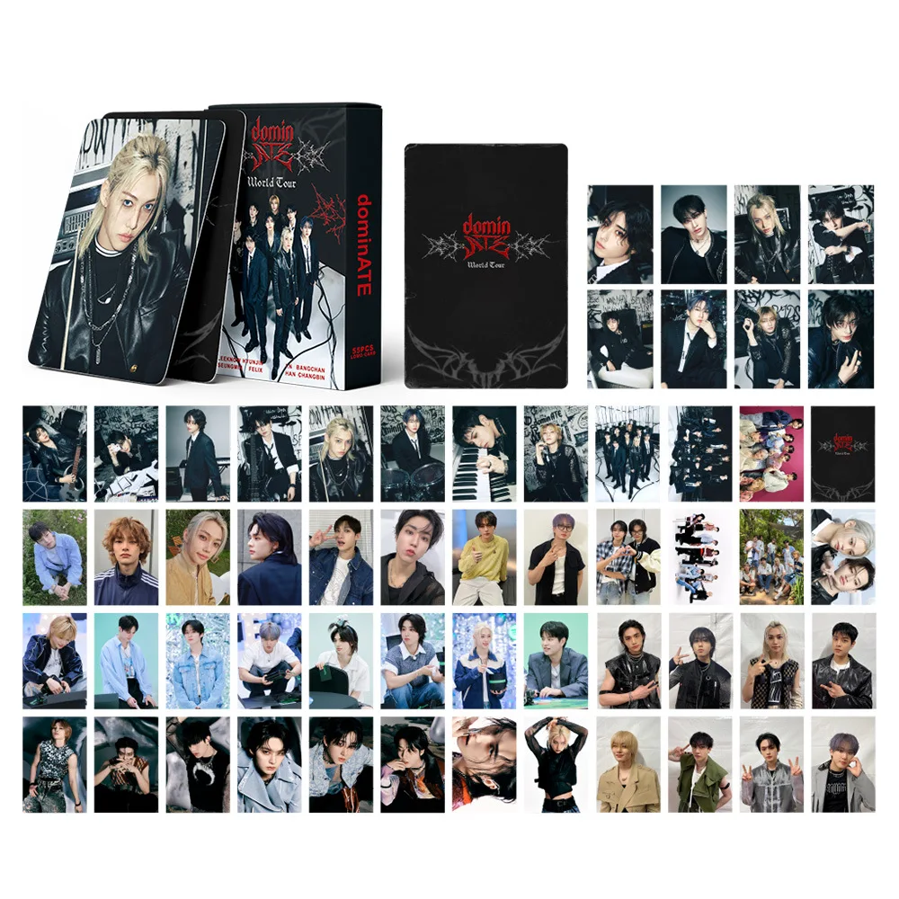 Lomo Cards KPOP straykids New Album Photocards collection Lomo Cards High Quality Print Photo cards fan gift