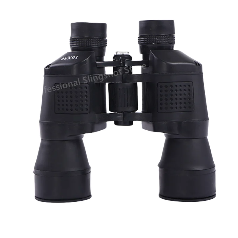 High Magnification Professional Hunting and Tourism Telescope Military 10x50 High-power Remote Dual Barrel Zoom High-definition 5