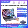 BYONE BY156 Dual Screen Laptop 15.6" IPS+7" Touch Screen 32G DDR4 2TB SSD Intel N100 Processor Windows11 Notebook Computer 1