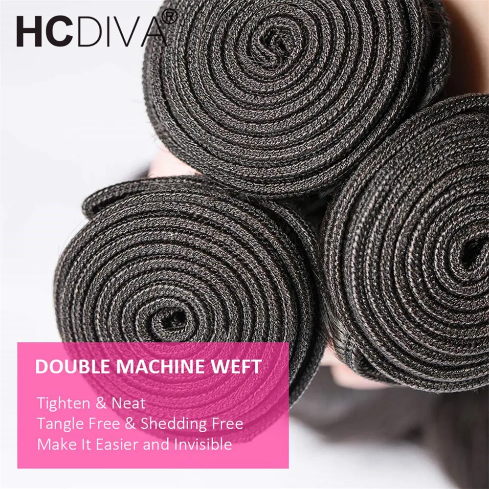 Body Wave Bundles Human Hair Brazilian Hair Weave Extensions 1/3/4 PCS Remy Human 10-40inch Body Wave Extensions