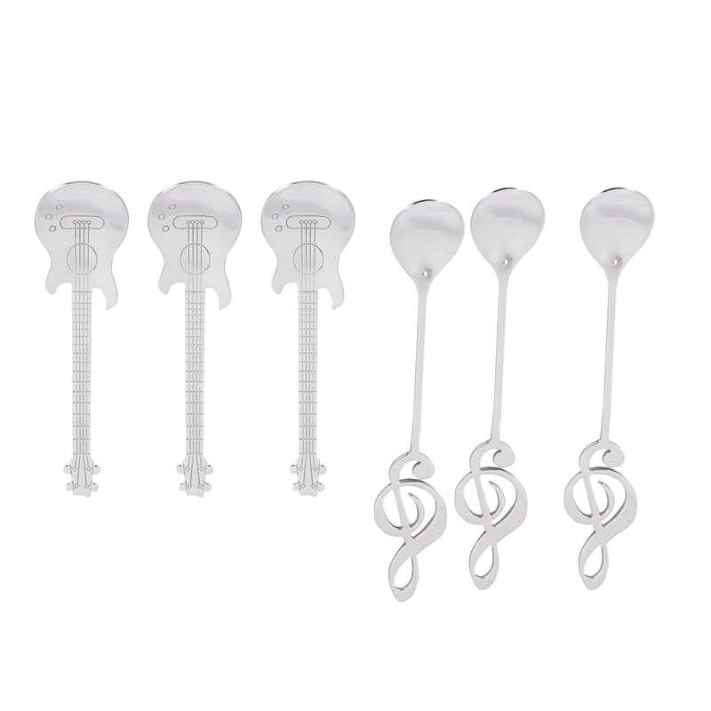 coffee-spoons60-pack-creative-cute-teaspoons-stainless-steel-staff-musical-notation-shaped-30-music-note-30-guitar