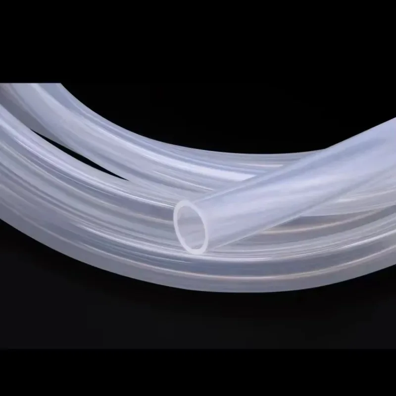 Silicone Tube ID 0.5 1 2 3 4 5 6 7 8 9 10mm Food Grade Flexible Tubing Pipe Temperature Resistance Nontoxic Hoses