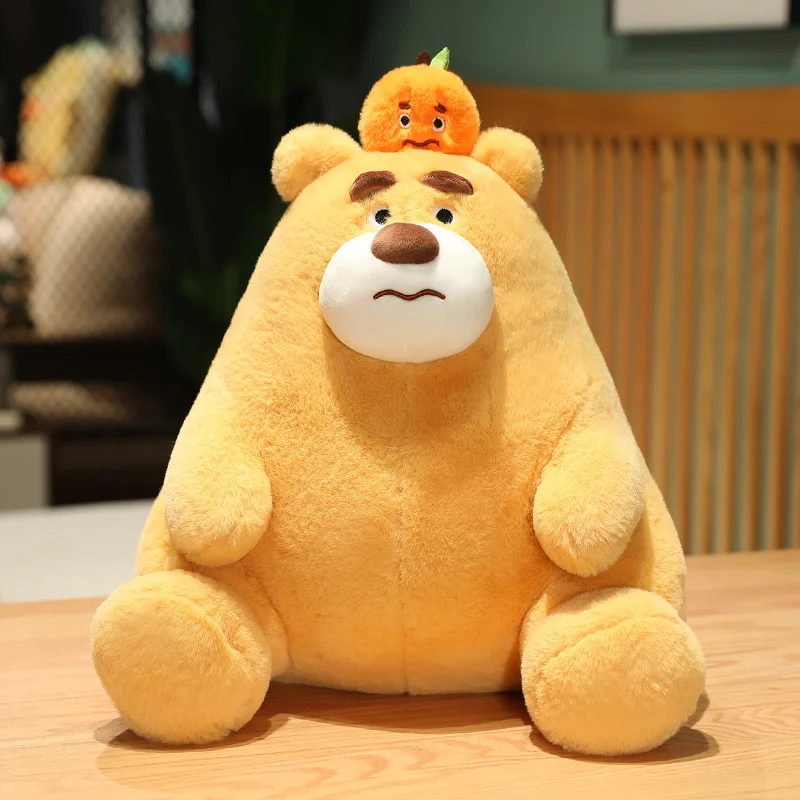 thumbnail image 1 of Oso de peluche de aguacate con dibujos animados para niños, juguetes de peluche de alta calidad, almohada para amantes de los niños, regalo de cumpleaños, 1 of 5