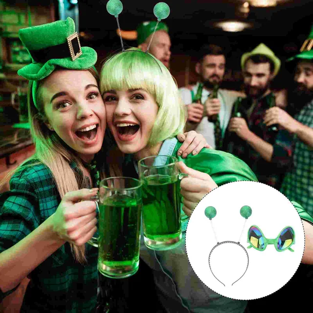 12 Db Idegen Szemüveg Fesztivál Hajdekoratív Fejtáji Csészealjak Férfiak Divat Készítenek Műanyag Stílusos Napszemüveget - Image 4