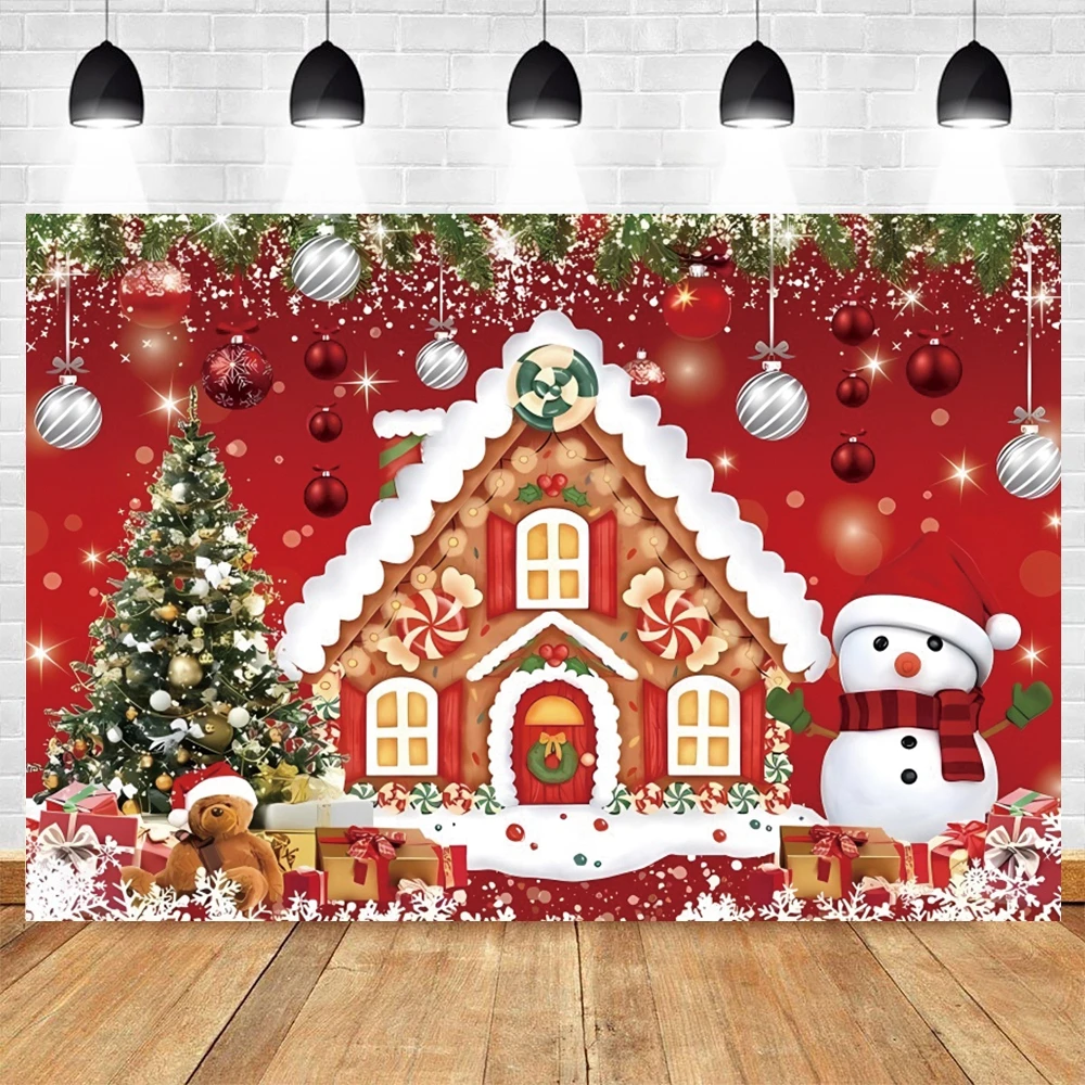 Allenjoy Weihnachts-Hintergrund „Schneeflocke“, 2,4x1,8 M – Perfekt Für Foto-Shootings, Partys & Deko
