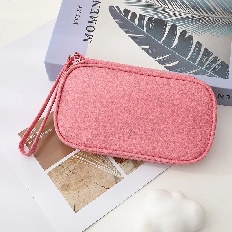 Portable Cable Organizer Waterproof Storage Bag for Power Bank Digital Cable Case Earphone Oxford Cloth Earphone Holder Case - Image 3
