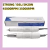 STRONG 210 45000RPM 35K & 45K Micromotor Polishing Nail Drill Pen Manicure Machine Handpiece White 2.35mm SDE SH20N STRONG 105L 1