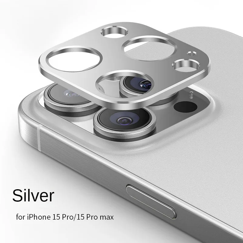 Lens Camera Metal Protector Glass Per Iphone 15 Pro Max Back Lens Cap Per Iphone 15 Pro Cover Per Fotocamera Custodie Protettive In Lega Pellicola