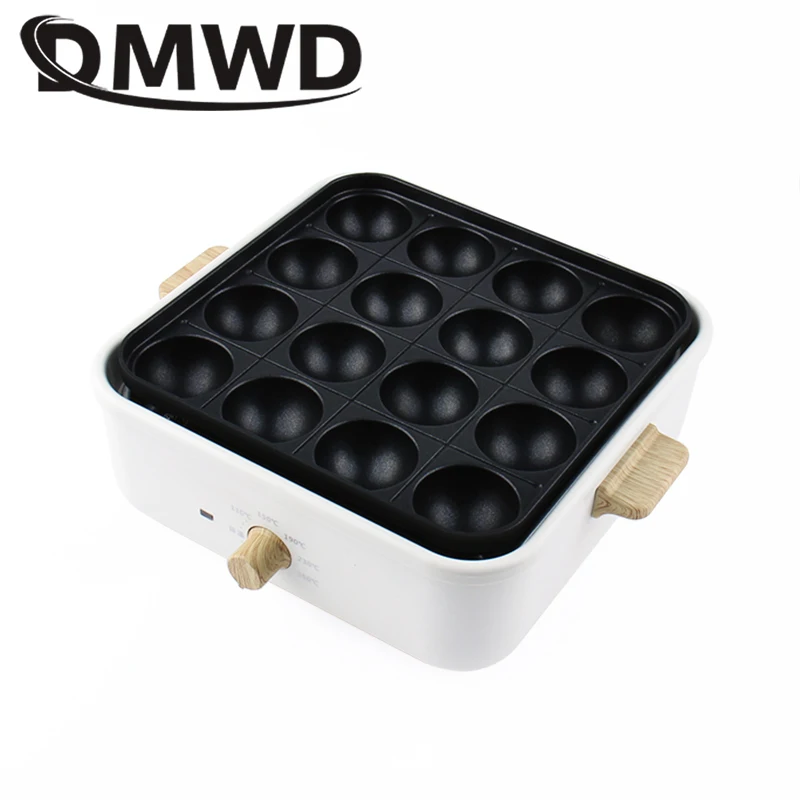 Multifunction Cooking Pot Electric Hotpot Rice Cooker Soup Stew Heater Takoyaki Maker Steak Grill Frying Pan Barbecue Griddle EU 6