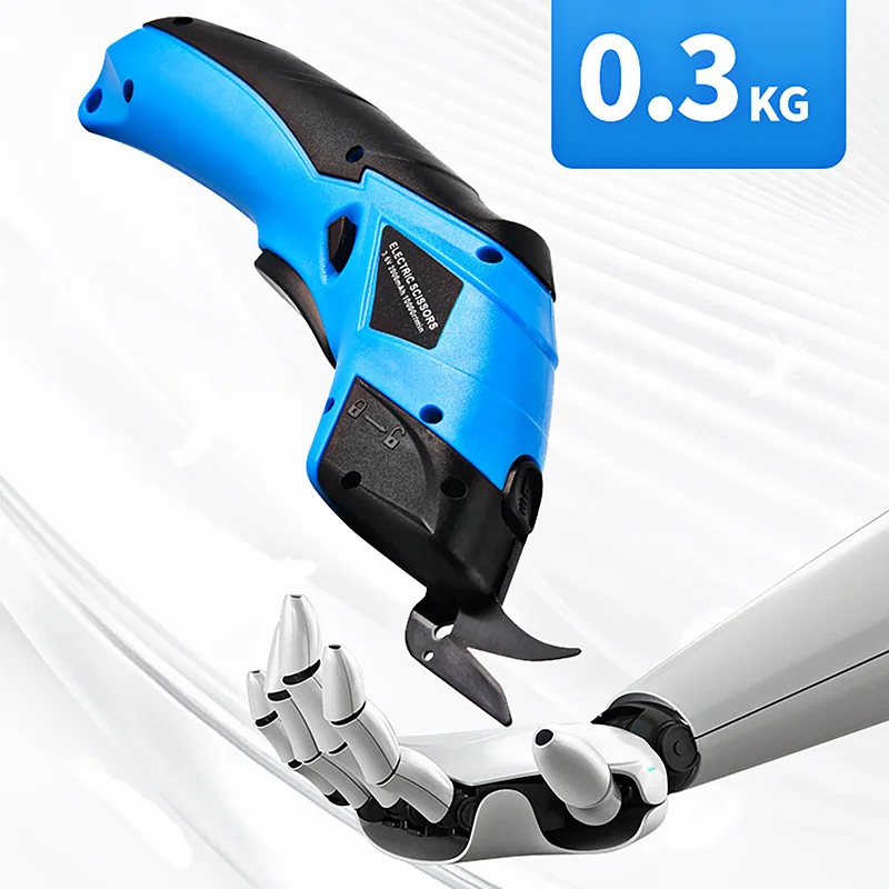 High Quality Electric Scissors Kit 2000mAh Lithium Battery For Soft Leather,Carpet Portable Wireless Cutting Machine Power Tools 3