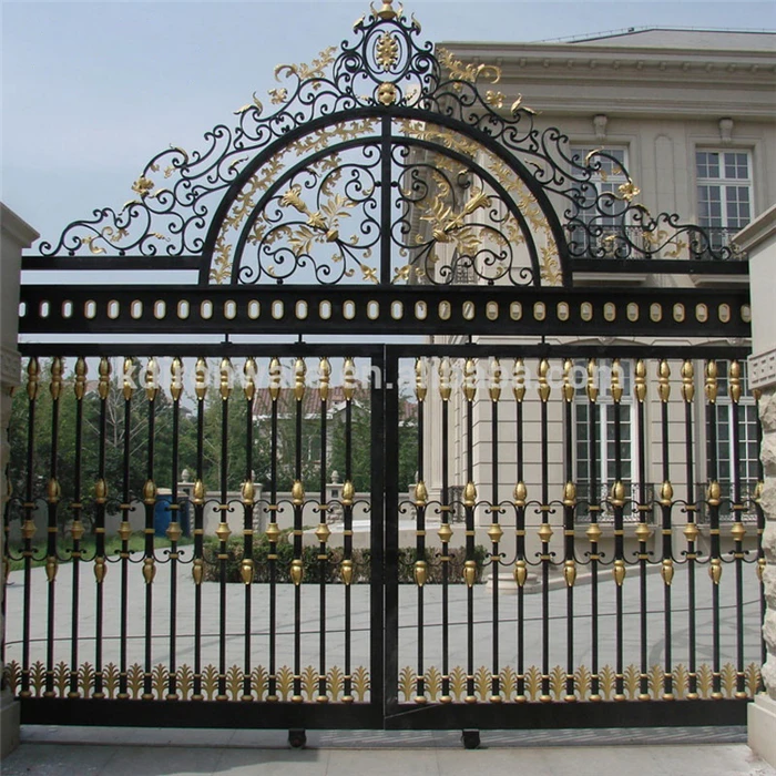China Supplier Low Price New Product Sliding Wrought Iron Gate Wrought Iron Gate Foshan