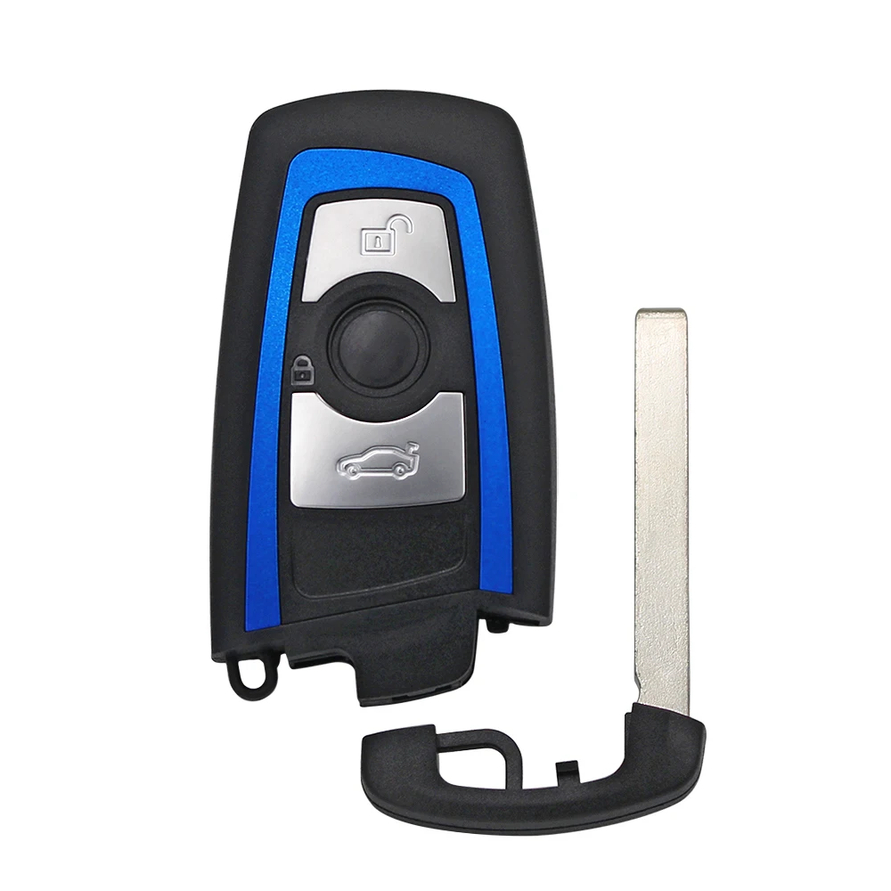 Premium 3/4 Button Remote Smart Car Key Shell - Sleek and Durable Key Case