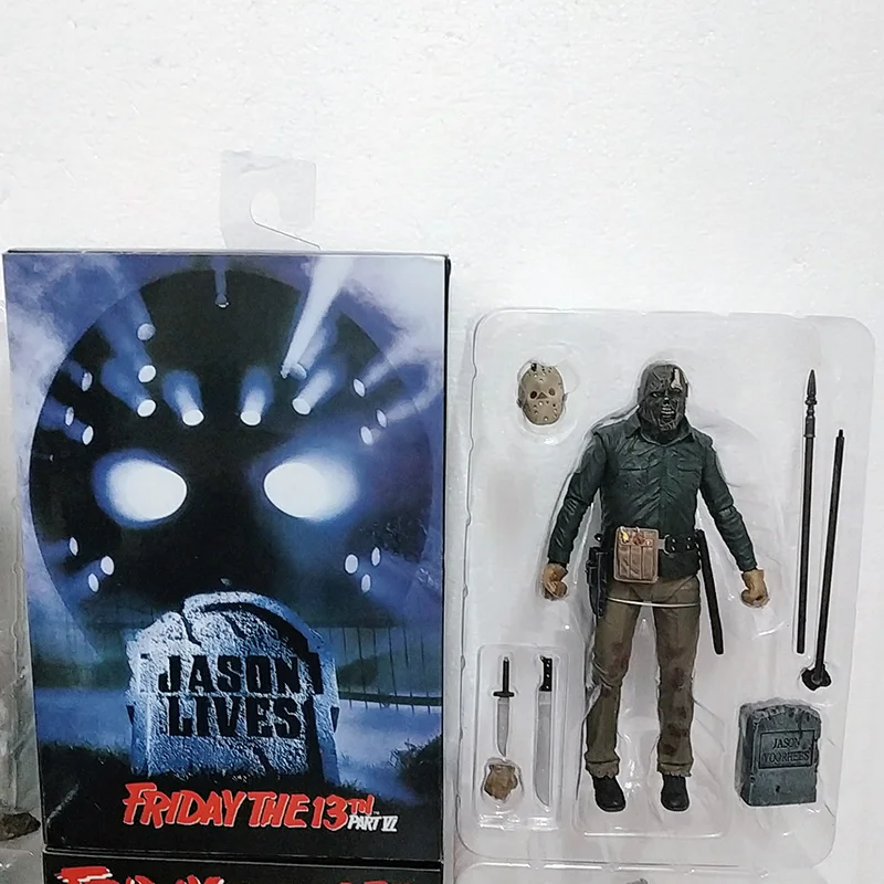 NECA Friday The 13th Figurka Zabawki Freddy Jason Voorhees Figurka