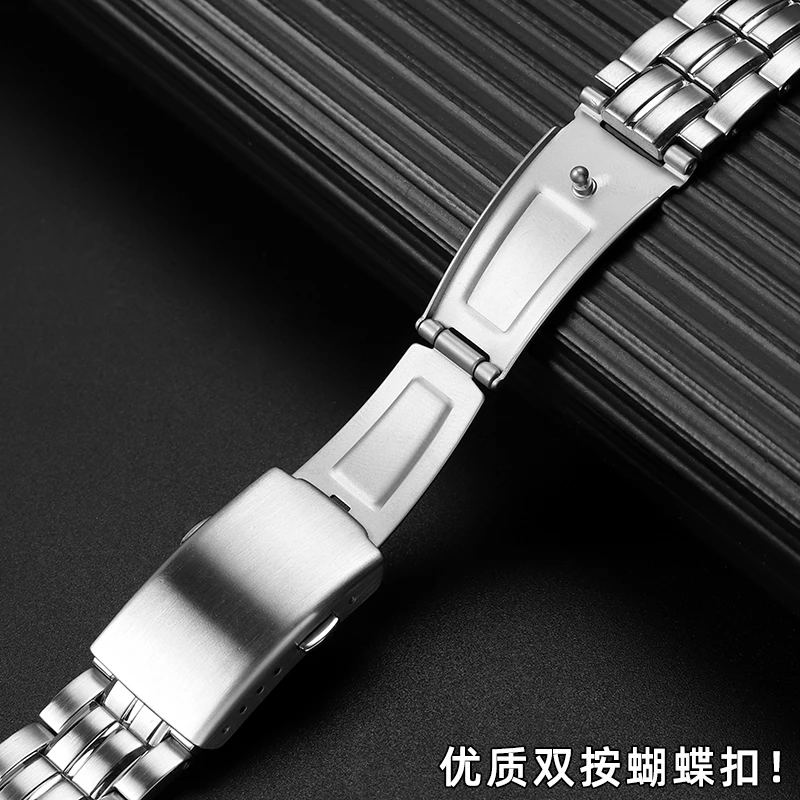 For Casio EFB-540 5274 Edifice Metal Series Curved Stainless Steel