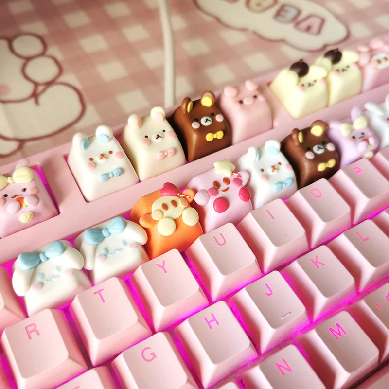 ロシアのメカニカルキーボード,ユニークなアニメーションのキーボード 