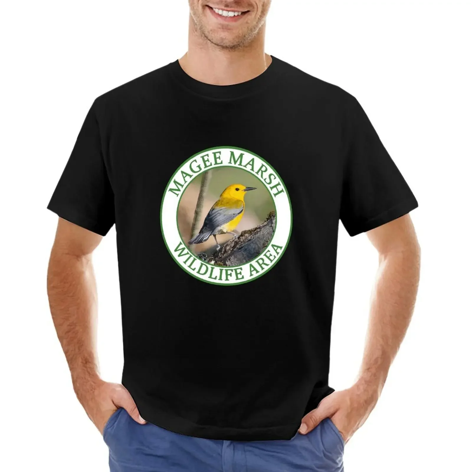 

Magee Marsh, Wildlife Area, Ohio T-shirt boys animal print funnys customs shirts graphic tees men clothings