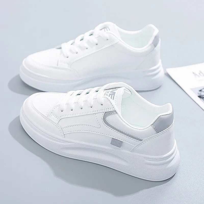 Women's Comfortable Lace-Up Fashion Sneakers