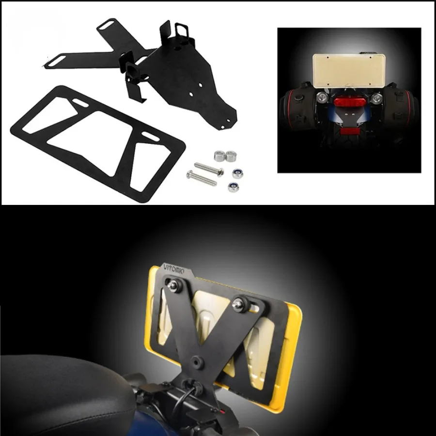 

Motorcycle Registration Plate Holder For Honda REBEL500 CMX500 REBEL300 CMX300 CB500X CB400X Modified Short Tail Plate Support