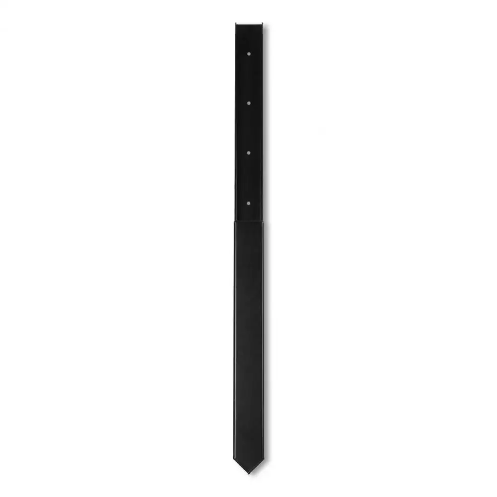 4Pcs Fence Post Repair Stakes with Fixing Screws Broken Wood Fence Post Repair Tool Heavy-duty Back Pointed Head Tilted