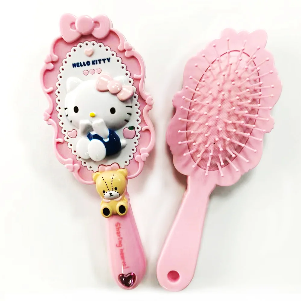 Kt Cat Red Combs Cartoon Air Cushion Hair Brush Cute Cartoon