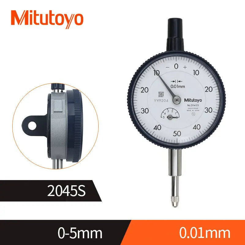 Japan-Mitutoyo-Dial-Lever-Table-Gauge-Dial-Indicator-2046S-0-10mm-Meter ...