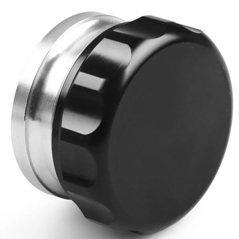 2.5 Inch Aluminum Alloy Weld Billet on Filler Neck and Cap Oil Fuel Water Tank Black
