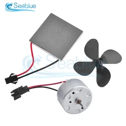 Fireplace Fan Electric Power Generator - Motor Accessory (3 in 1)