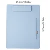 A4 leather writing clip, business folder, data book, office storage menu clip, contract book clip, music score clip 6