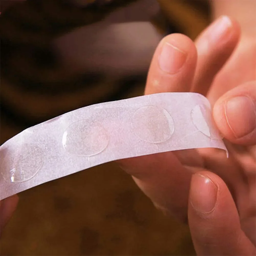 1/50 stücke doppelseitiges Klebeband Punkte Transparent Abnehmbare Ballon Klebeband Kleber Für Diy Handwerk Hochzeit Geburtstag Party decor – Detail 6