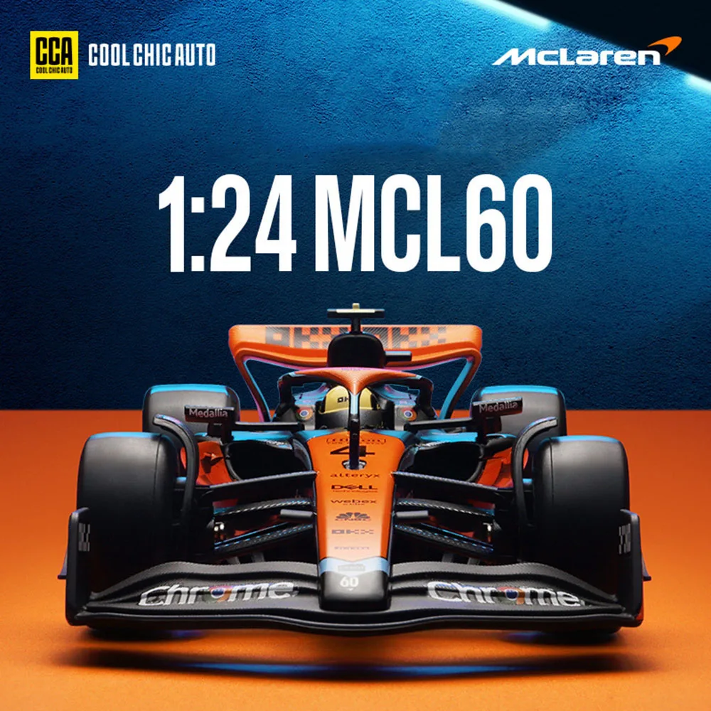 1:24 McLaren F1 Miniature Sports Car Alloy Toy Diecast Model with Rolling Wheels - Perfect Boys’ Festival Gift