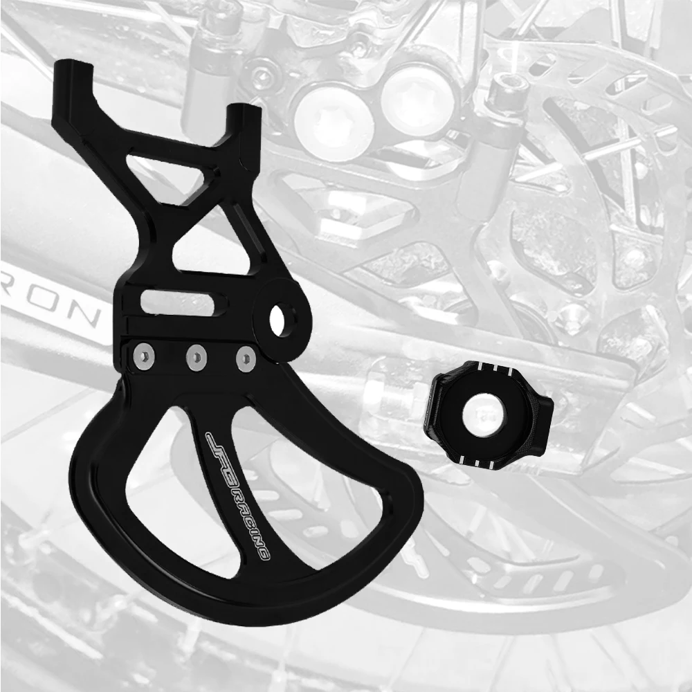 Motorcycle-CNC-Rear-Brake-Disc-Rotor-Guards-Protector-Chain-Adjuster ...