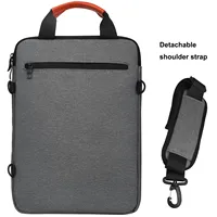 iCozzier 12.9-13.3 inch Laptop Shoulder Bag, Double Pocket  Laptop Sleeve Tablet Case for MacBook Pro 14, iPad Pro 12.9 2018-202 - Image 2