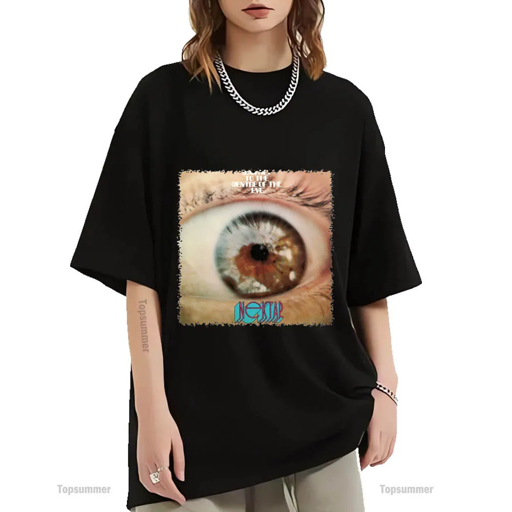 Journey To The Centre Of The Eye Album T-Shirt Nektar Tour T Shirt Woman Pop Harajuku Black Tshirt Man Oversized Clothes