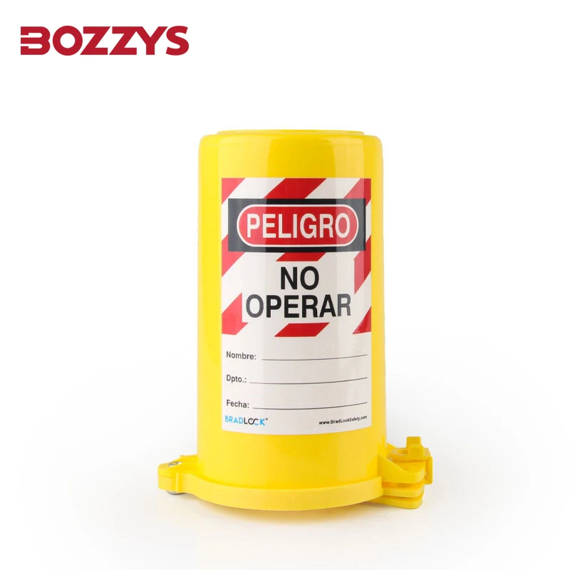 

BOZZYS Cylinder Tank Lockout Device for Industriral Equipment Lockout Prompt to Close to Prevent Misoperation BD-Q31