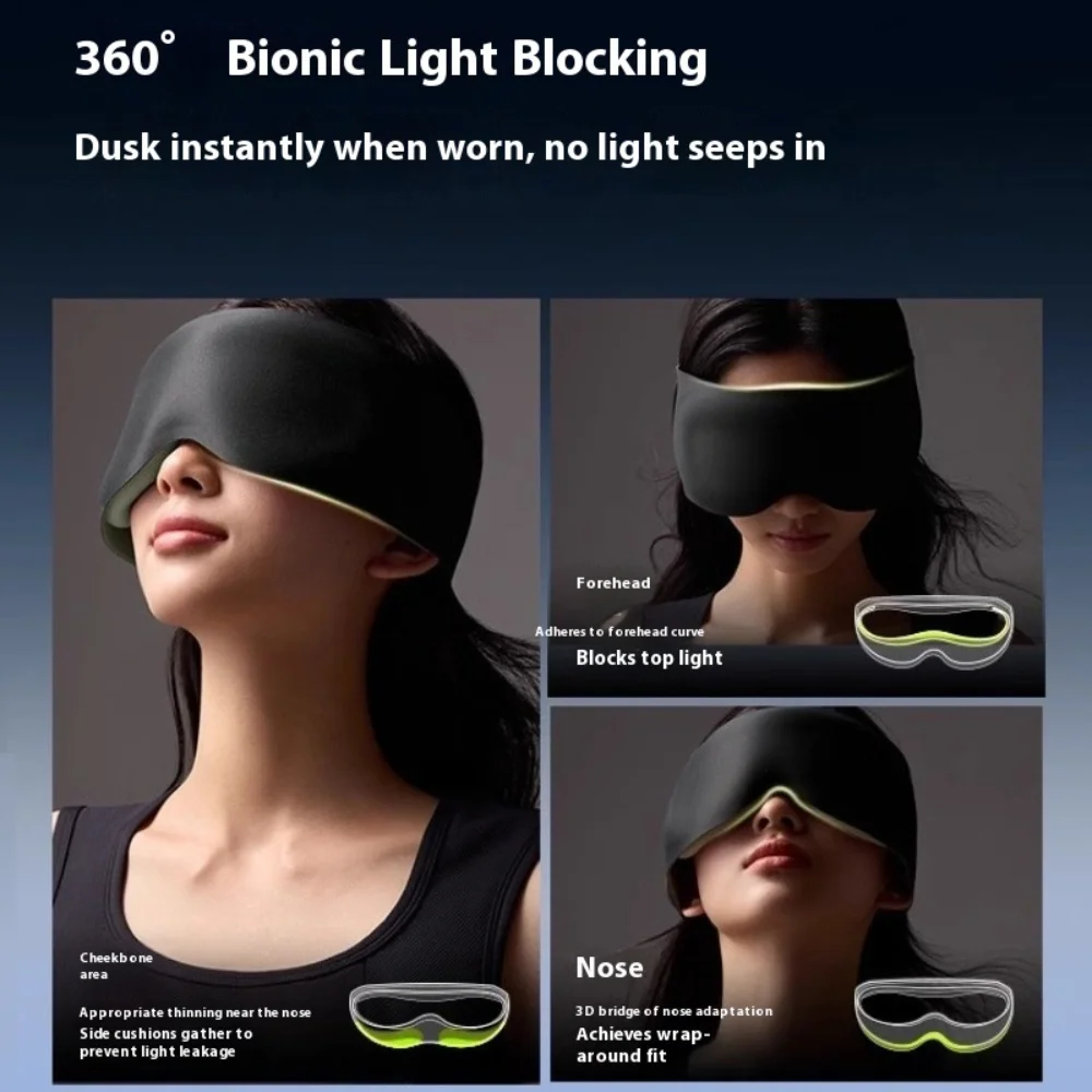 Gravity Sleeping Mask Weighted Eye Mask Blocking Eye Cover Comfort Sleep Eyeshade Blackout Patch Travel Blindfold Sleeping Mask