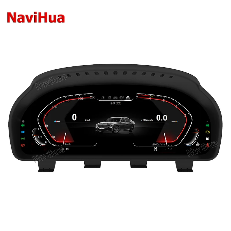 

For BMW X5 X6 F10 E70 E71 2010-2012 Car Digital Dashboard LCD Panel Instrument Cluster Car Speedometer 12.3 Inch Auto Meter