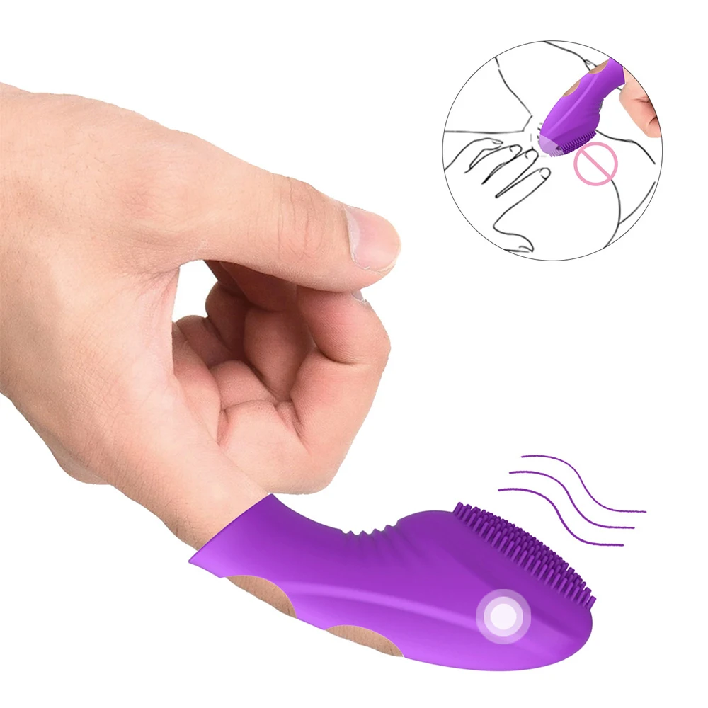 Sex Toys Finger Vibrator Sleeve