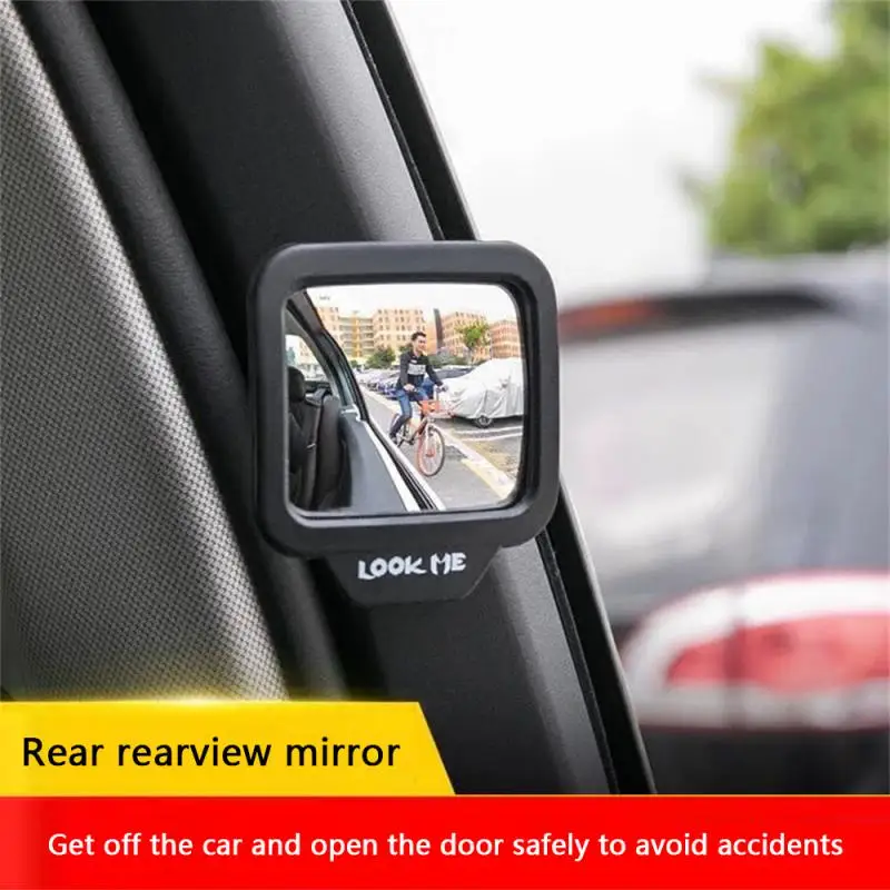 

Car Rearview Auxiliary Mirror Small Round Rear-view Reverse Car Mirror Observation Mirror Safty Back A Car Tools Car Accessories