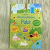 Kids Reusable Sticker Zoo/Pet/Seashore Cartoon Books Cartoon DIY Puzzles Educational Cognition Learning Toys for Children Gifts 1