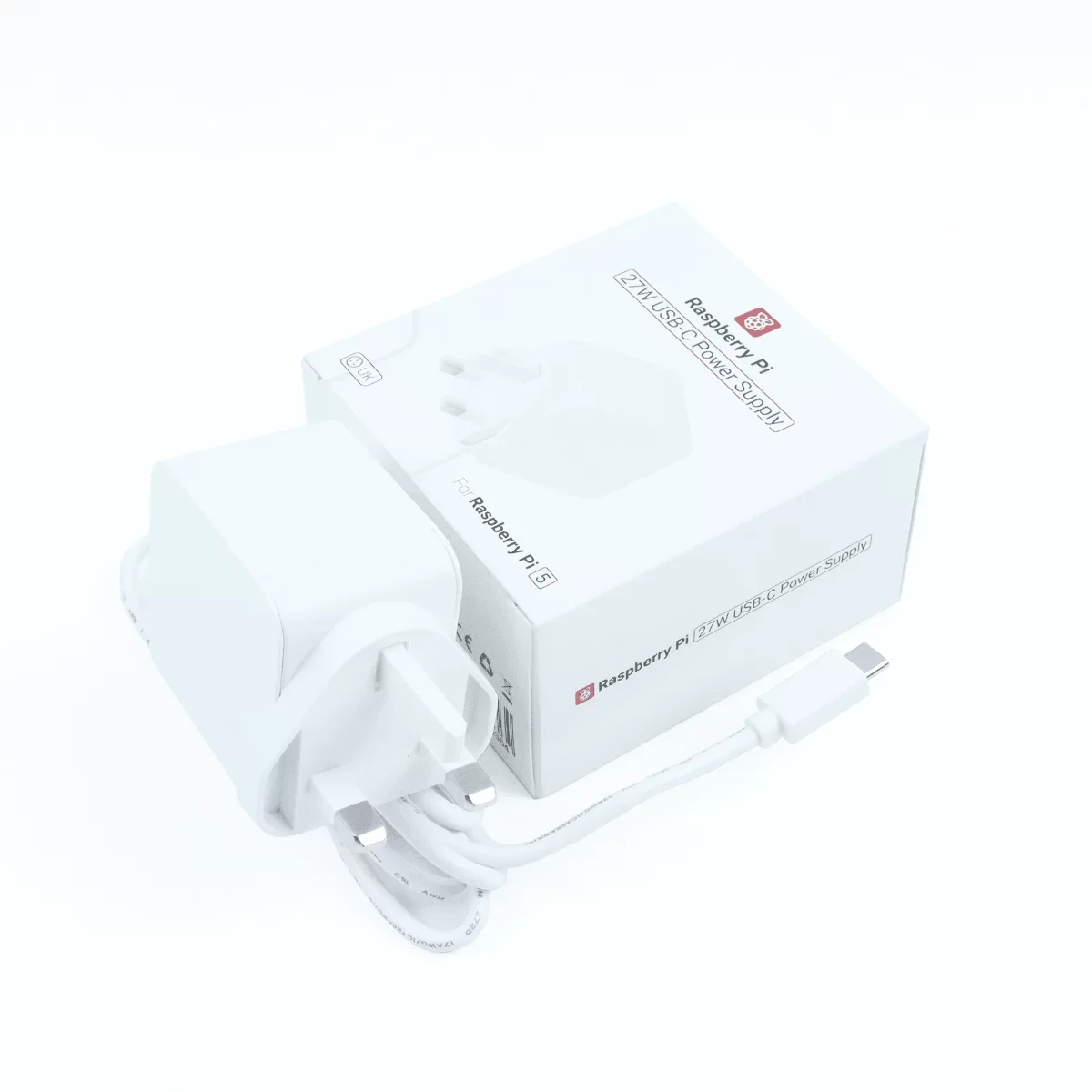 Fonte de Alimentação para Raspberry pi Tipo-c 5a 27w Psu Cabo 1.2m 100240v us Plug uk Novo - Imagem 2