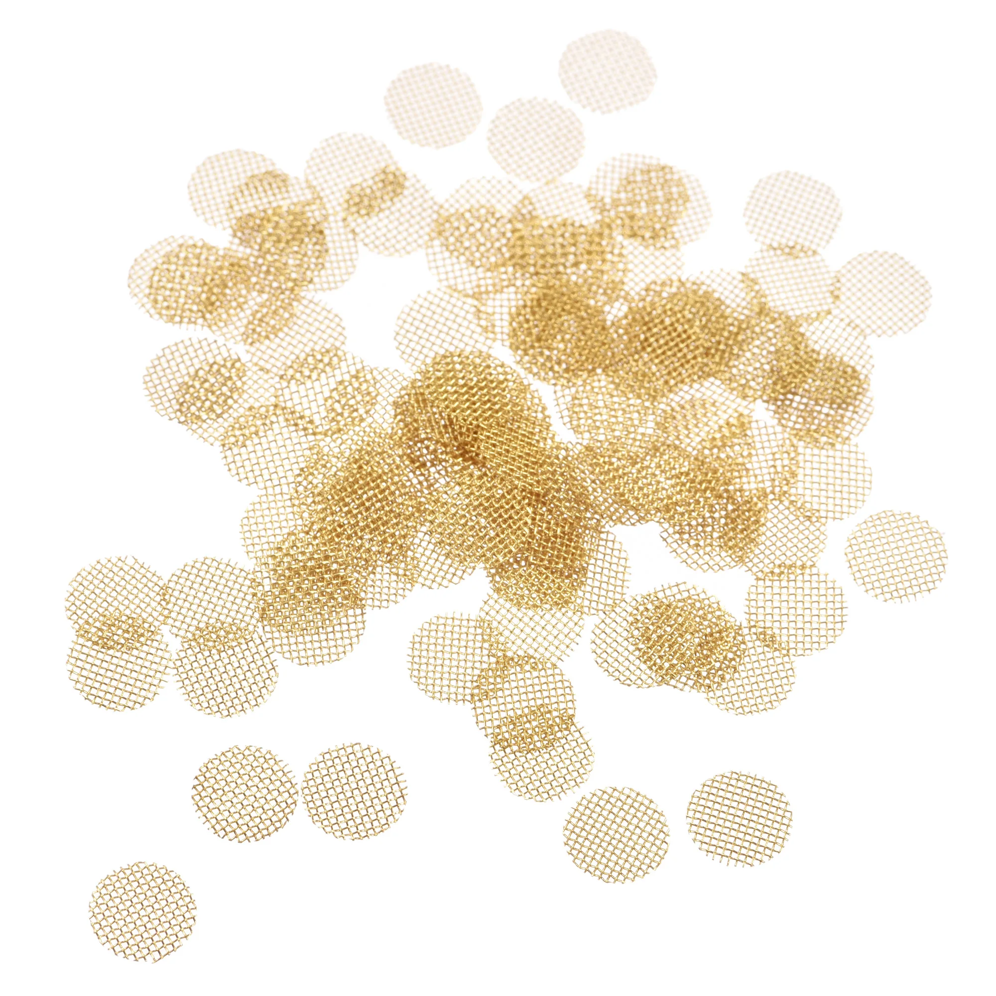 100pcs 6mm Diameter Pipe Screen Brass Screens Multifunctional Smoking