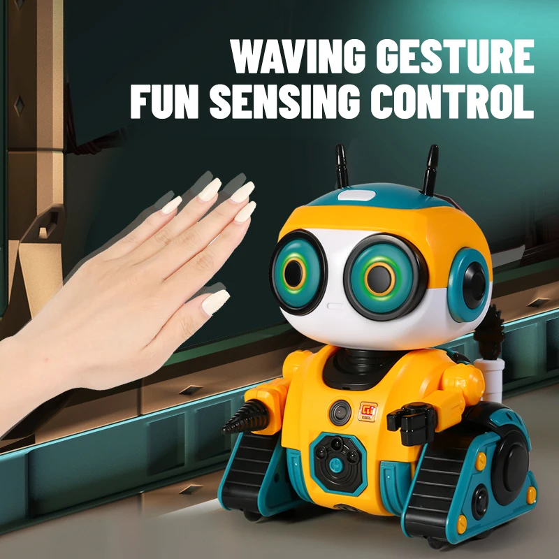Remote Control Intelligent Robot 2.4G Induction Interactive Dancing Singing Touch Control Electric Robot Kid Christmas Gift Toy 4