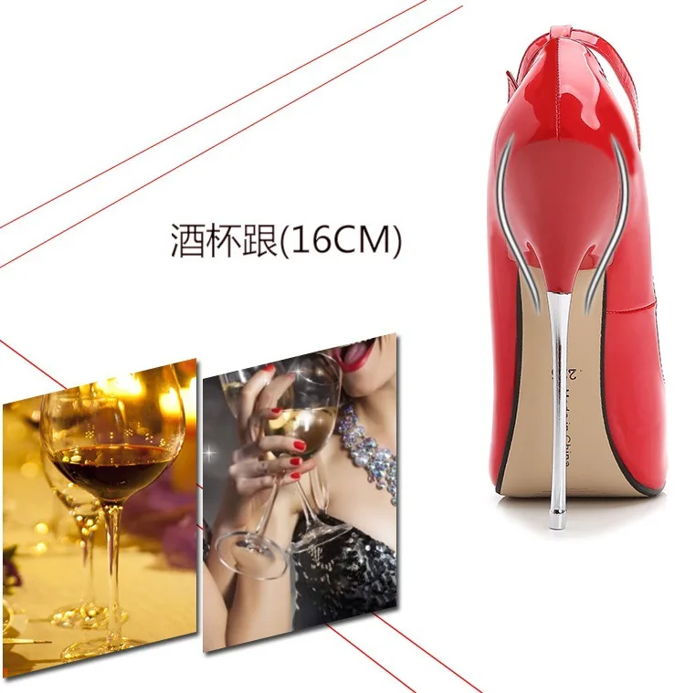 Heel height 16 cm
