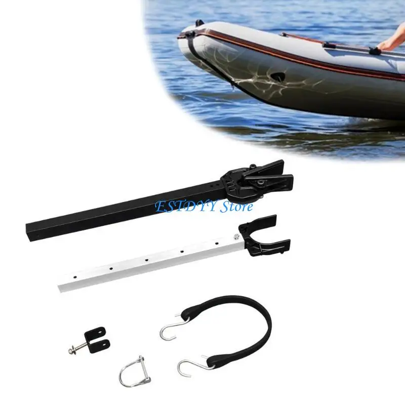 G6DE 조정 가능한 충격 흡수 보트 Transom Saver 보트 모터 브래킷 고정 좌석 선박 선외 엔진 고정 브래킷