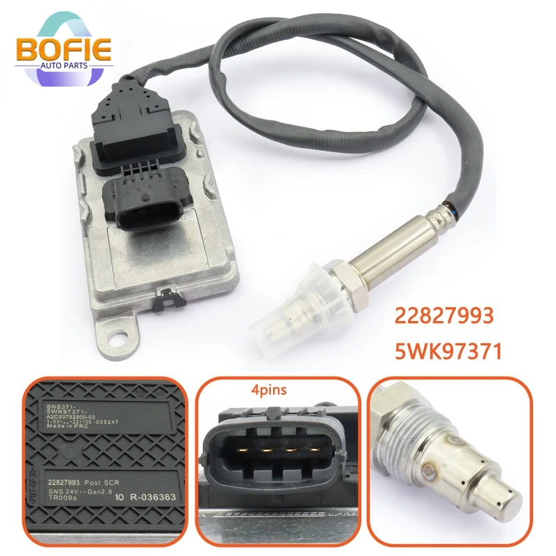 

Датчик кислорода азота для Volvo FE/FH IV/FL/FM Renault Kerax/Magnum OEM 5WK97371 22827993 20751663 A2C11879500