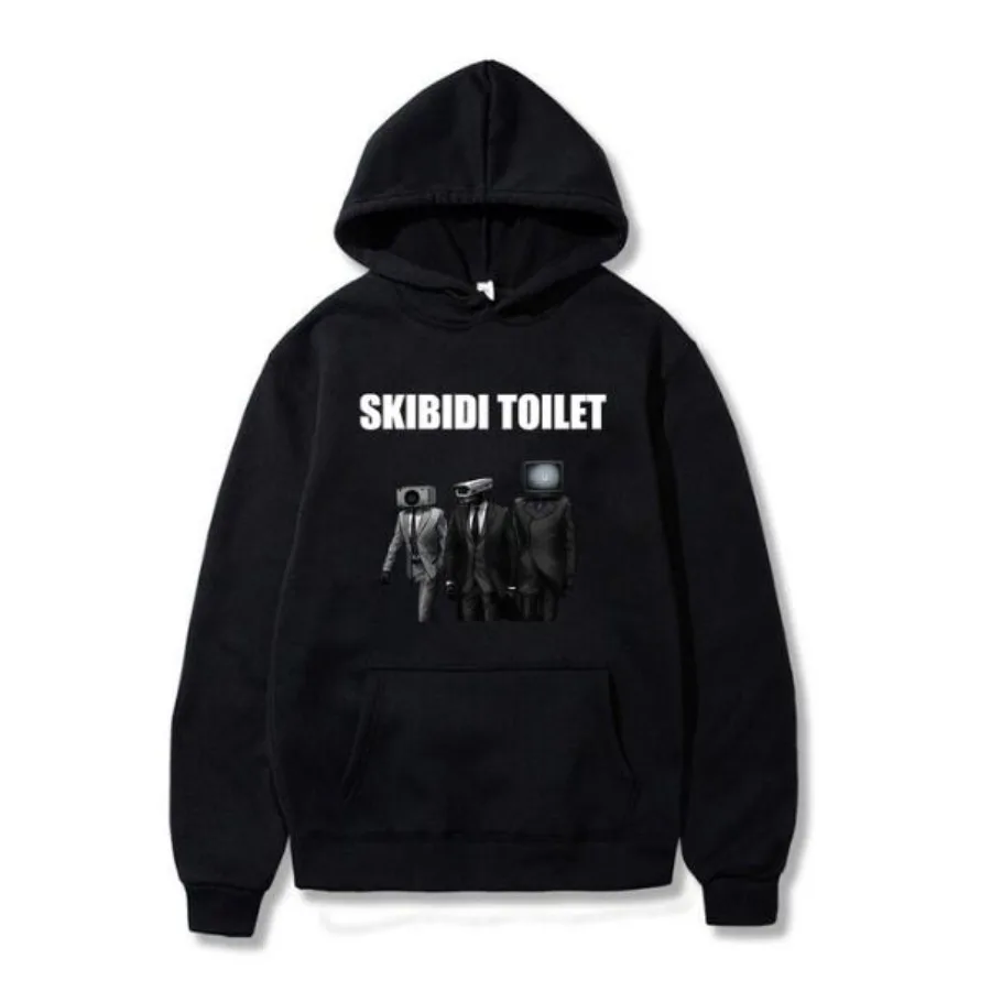 Skibidi Toilet Hoodie Women Men Hooded Sweatshirt Streetwear Oversized Long Sleeve Fashion Harajuku Pullovers Clothes for Teens