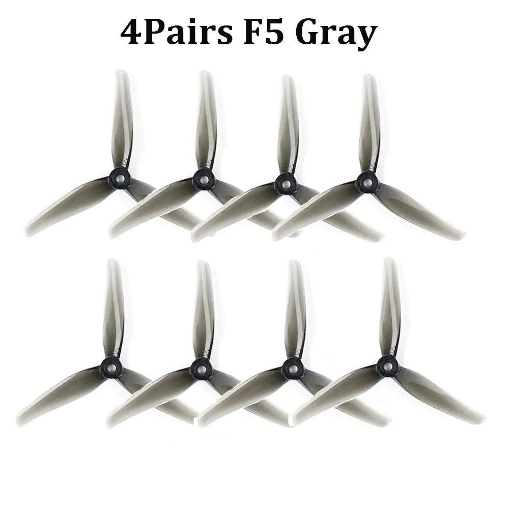 High-Performance 5-Inch Tri-Blade Propellers for FPV Racing and Freestyle Drones
