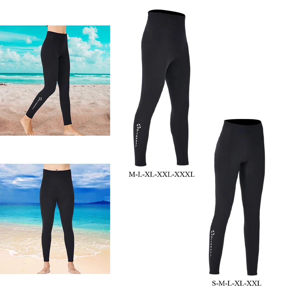 2mm Neoprene Pants Wetsuits Scuba Diving Surfing Keep Warm Pants Wet Suit Leggings for Diving Kayaking Canoeing Surfing