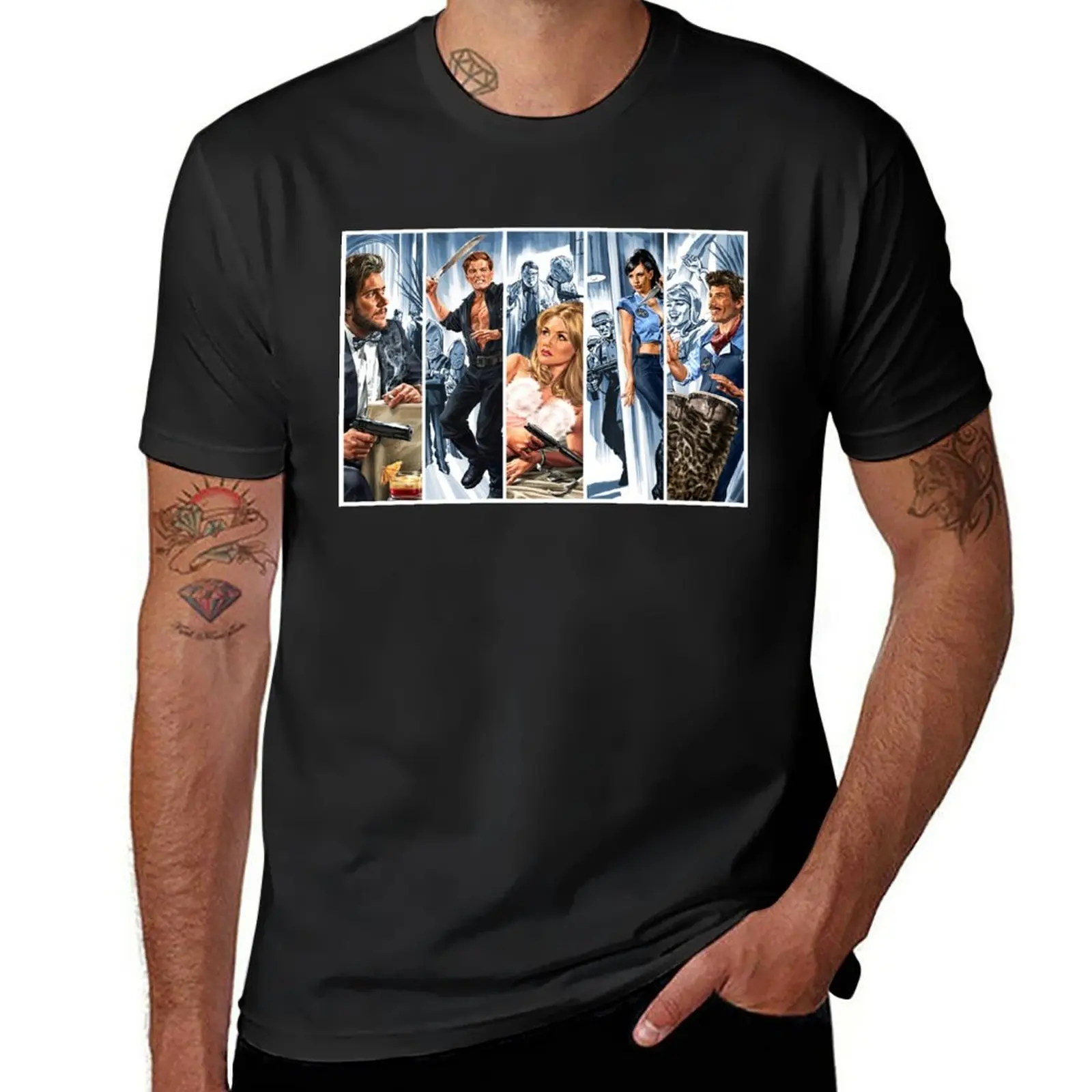 

New Danger 5 - Cast T-Shirt sweat shirt Anime t-shirt men clothings
